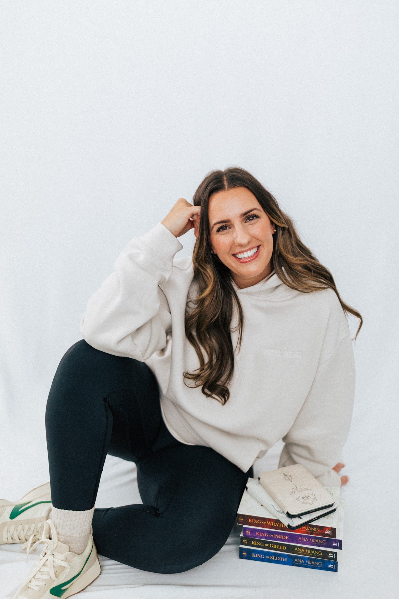 Well Read Hoodie - Bone