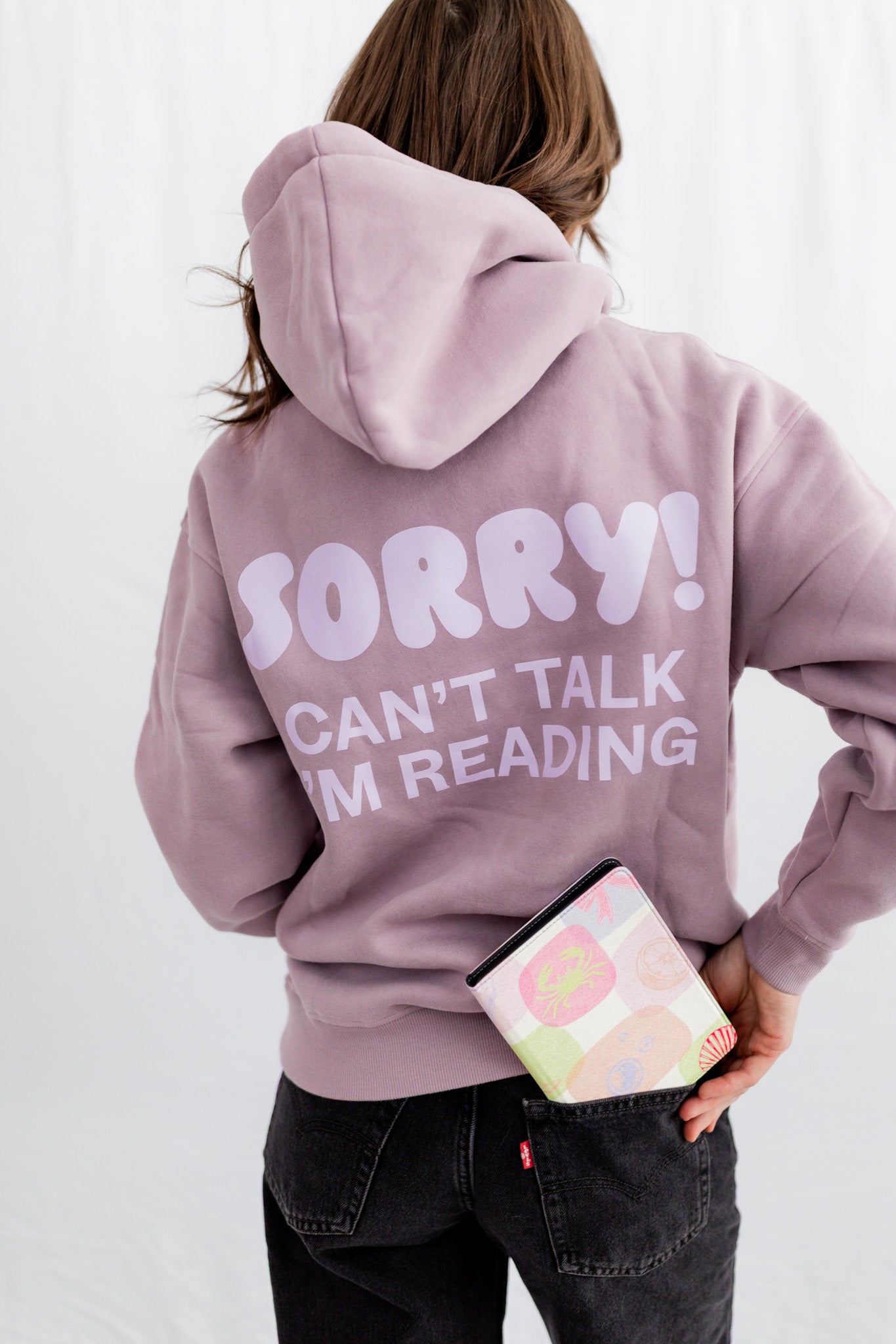 Sorry! Hoodie - Purple