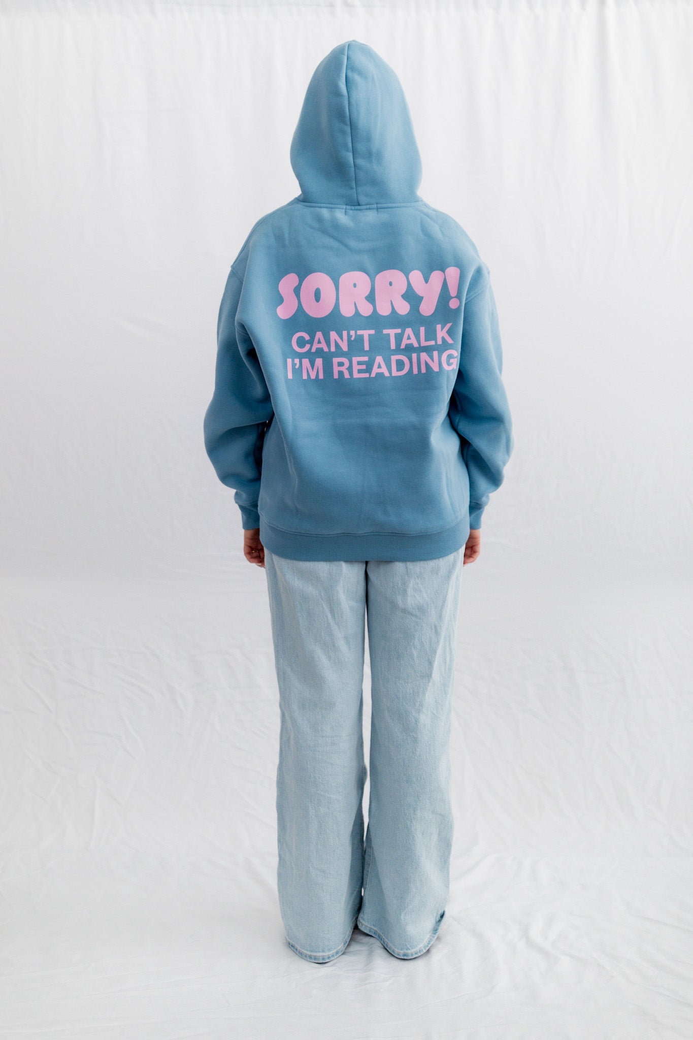 Sorry! Hoodie - Blue
