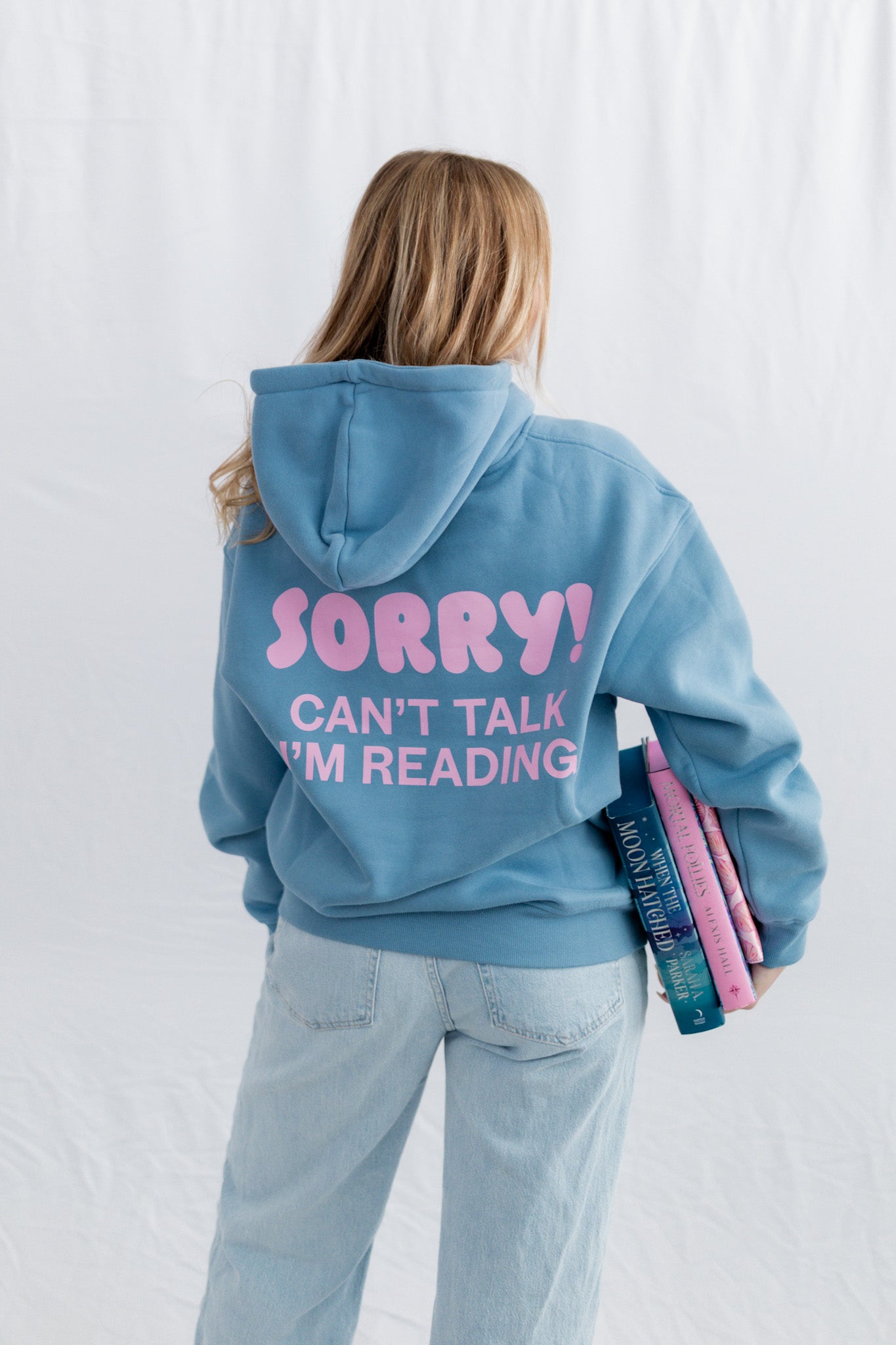Sorry! Hoodie - Blue