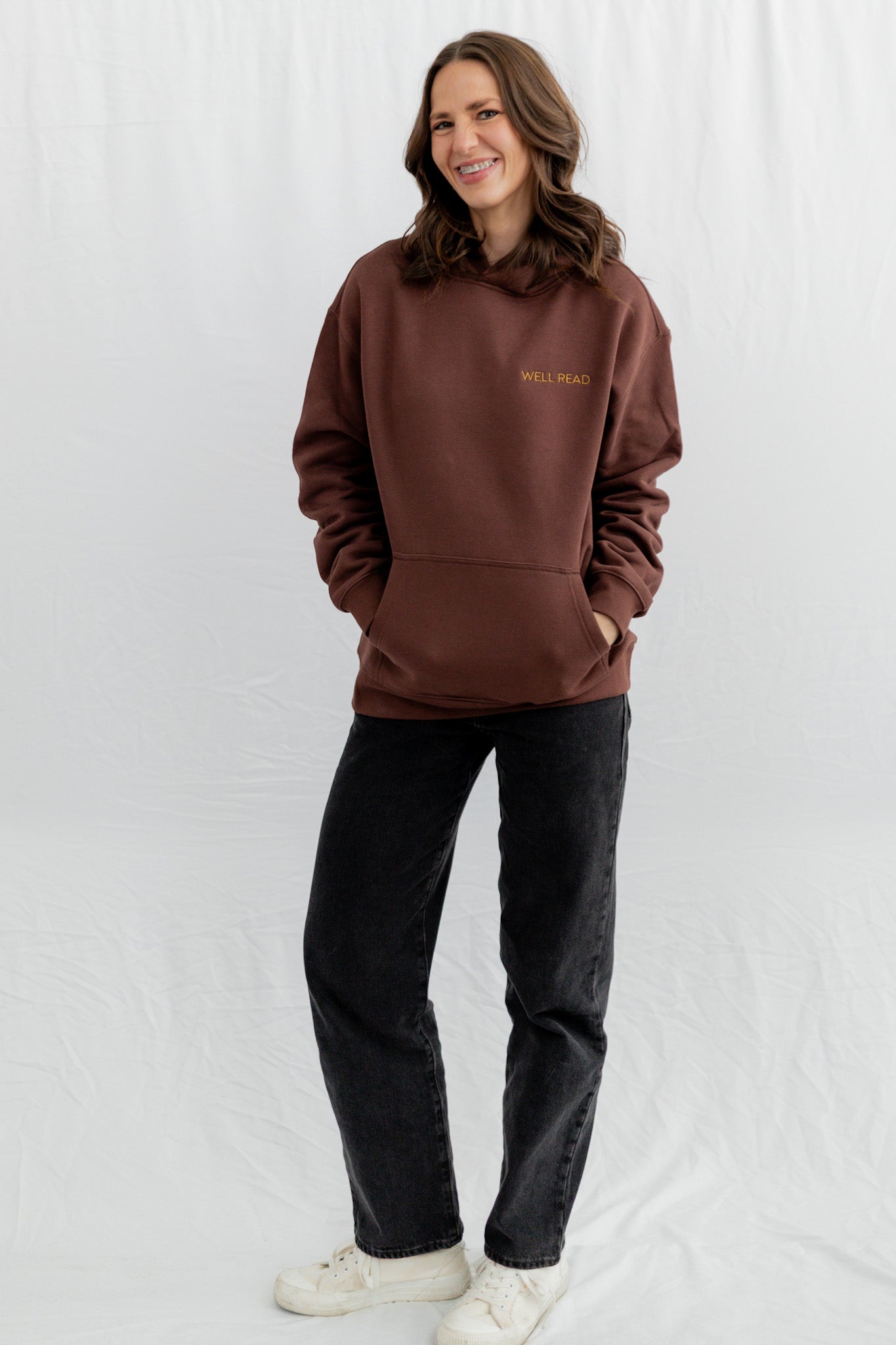 Well Read Hoodie - Espresso