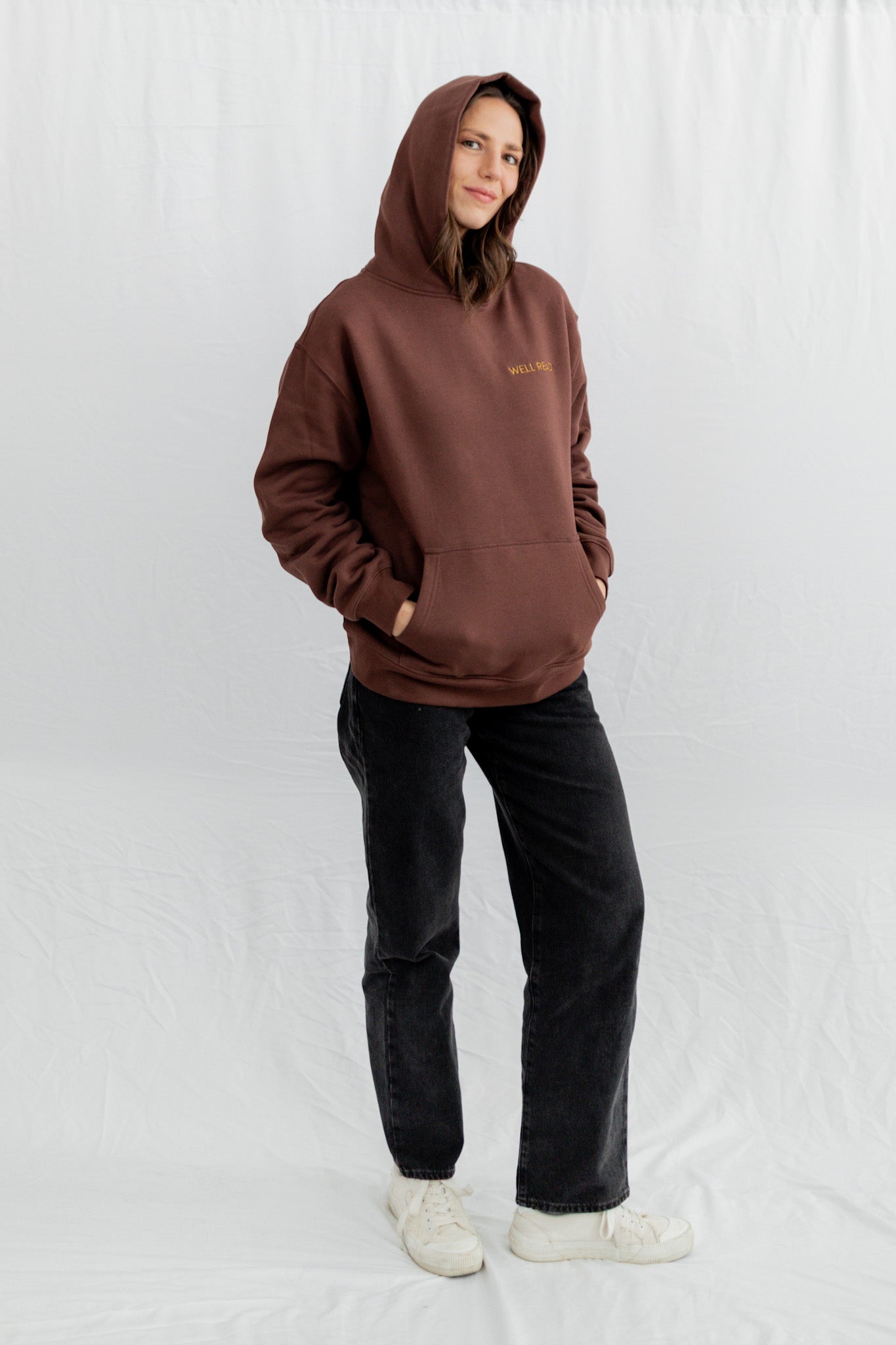 Well Read Hoodie - Espresso