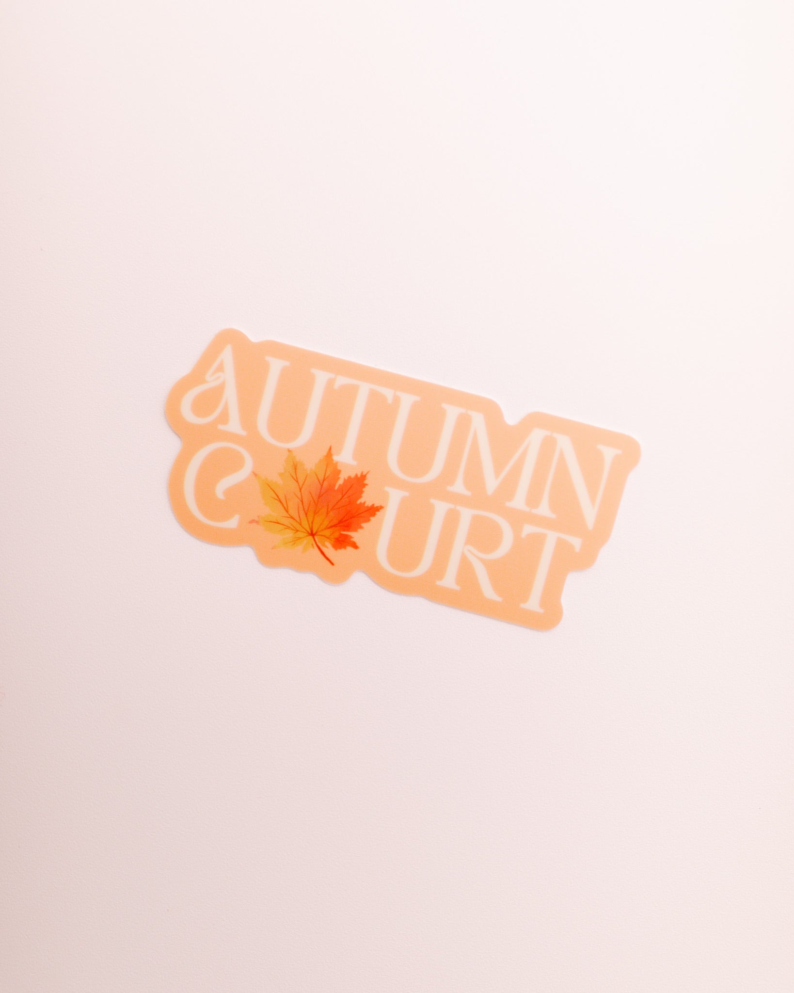 Autumn Court Sticker