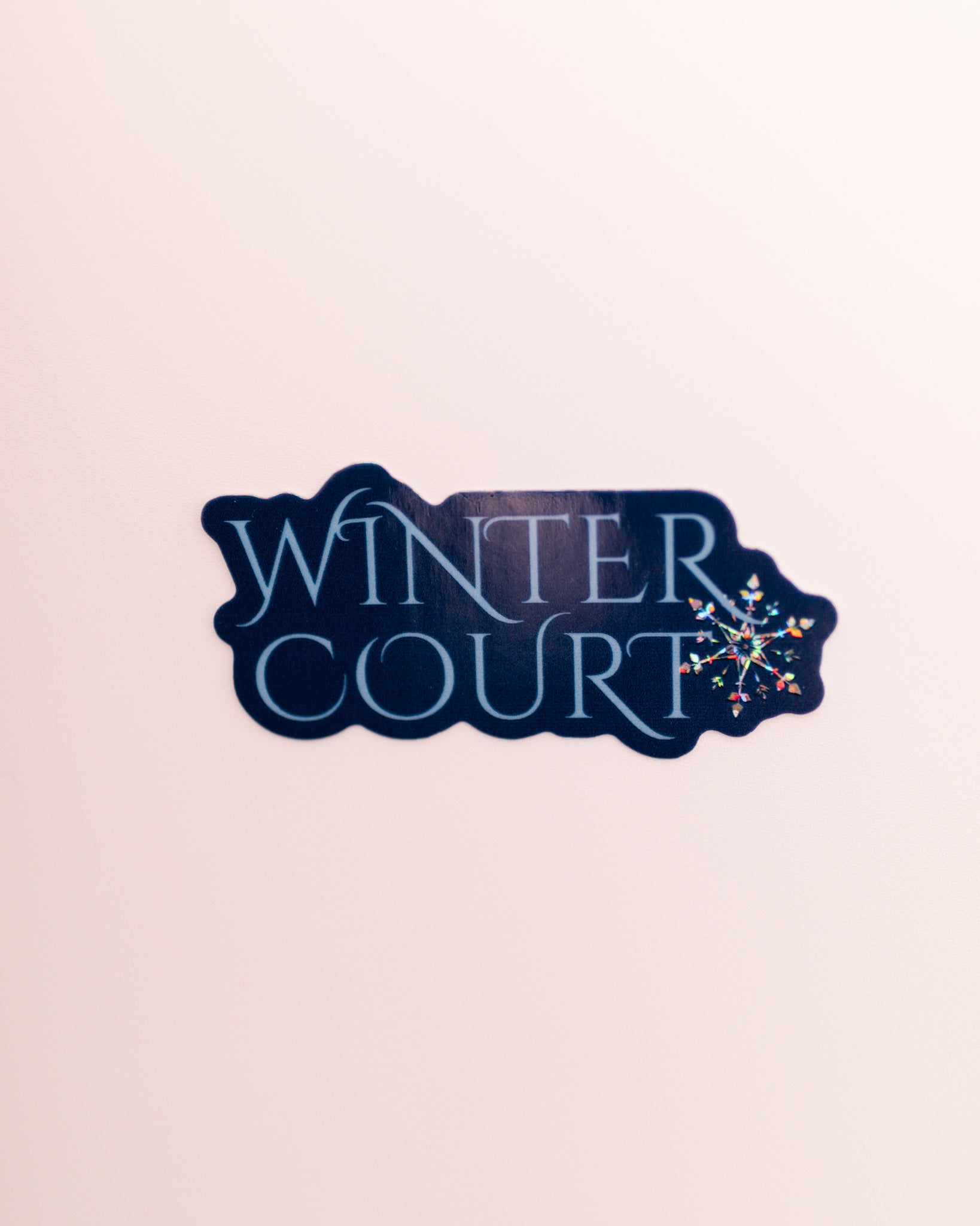 Winter Court Sticker