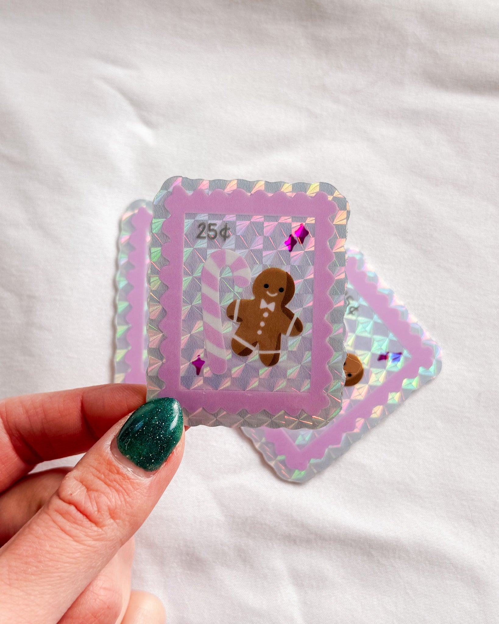 Gingerbread Stamp Sticker
