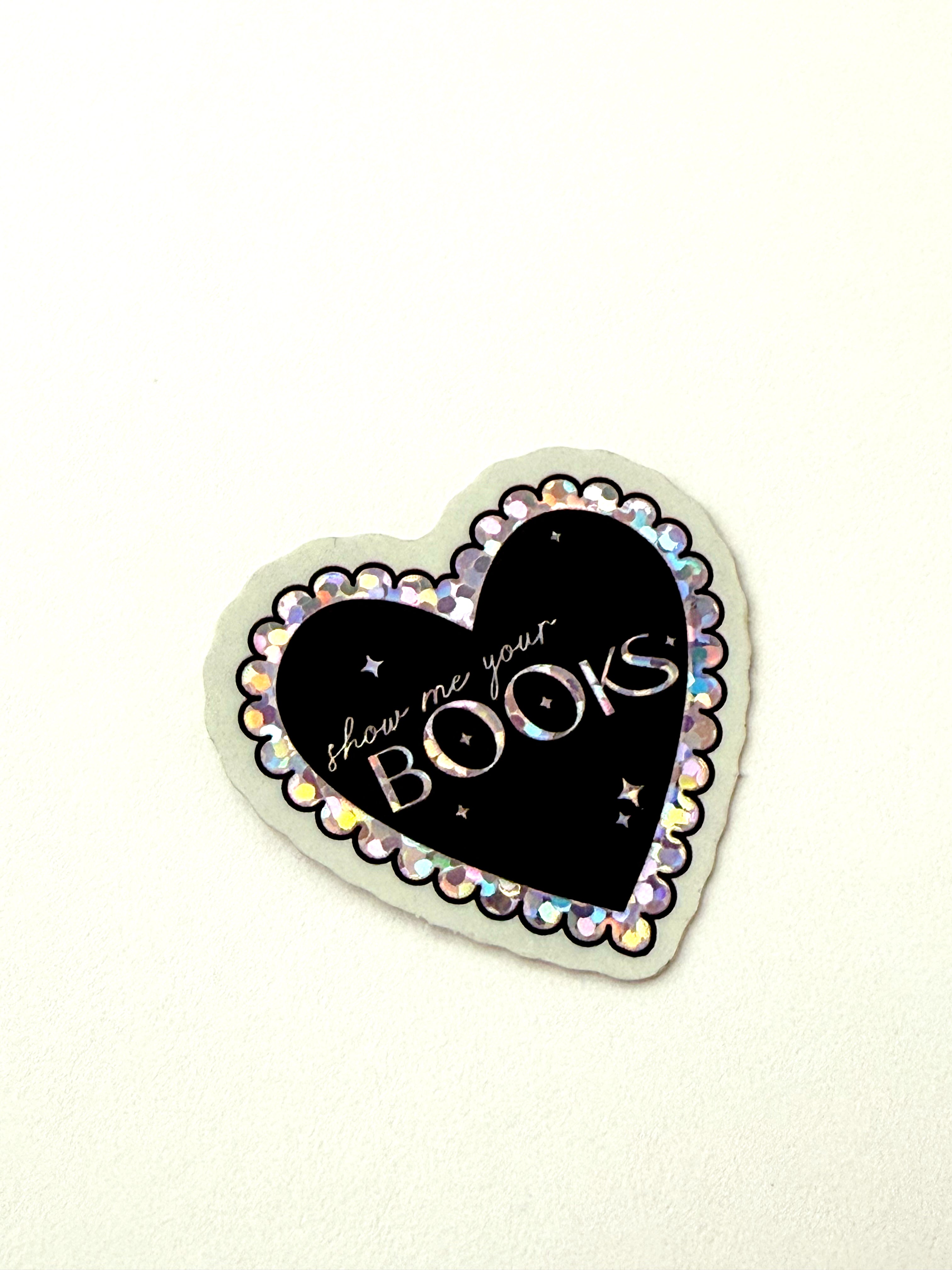 Show Me Your Books Filler-Sticker