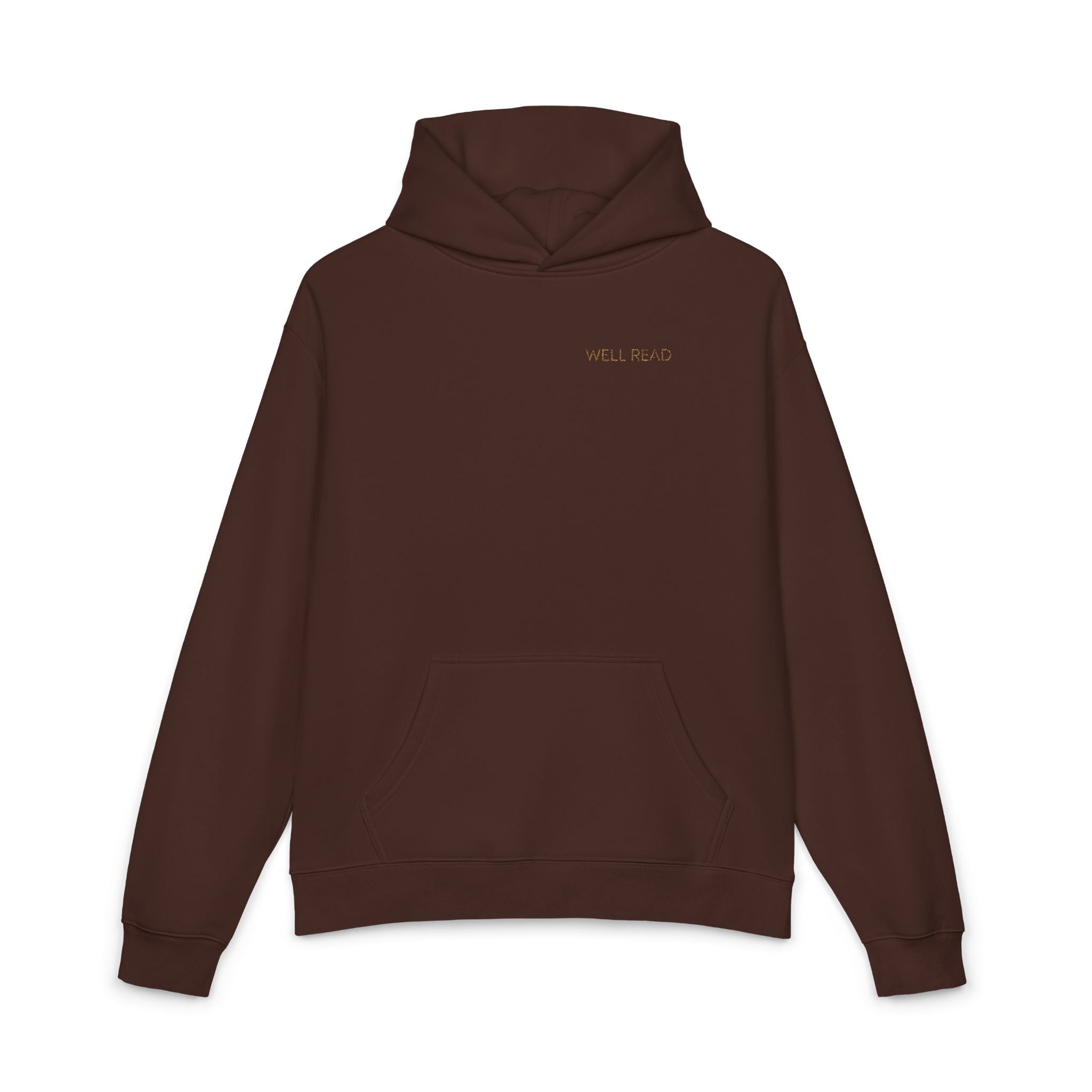 Well Read Hoodie - Espresso