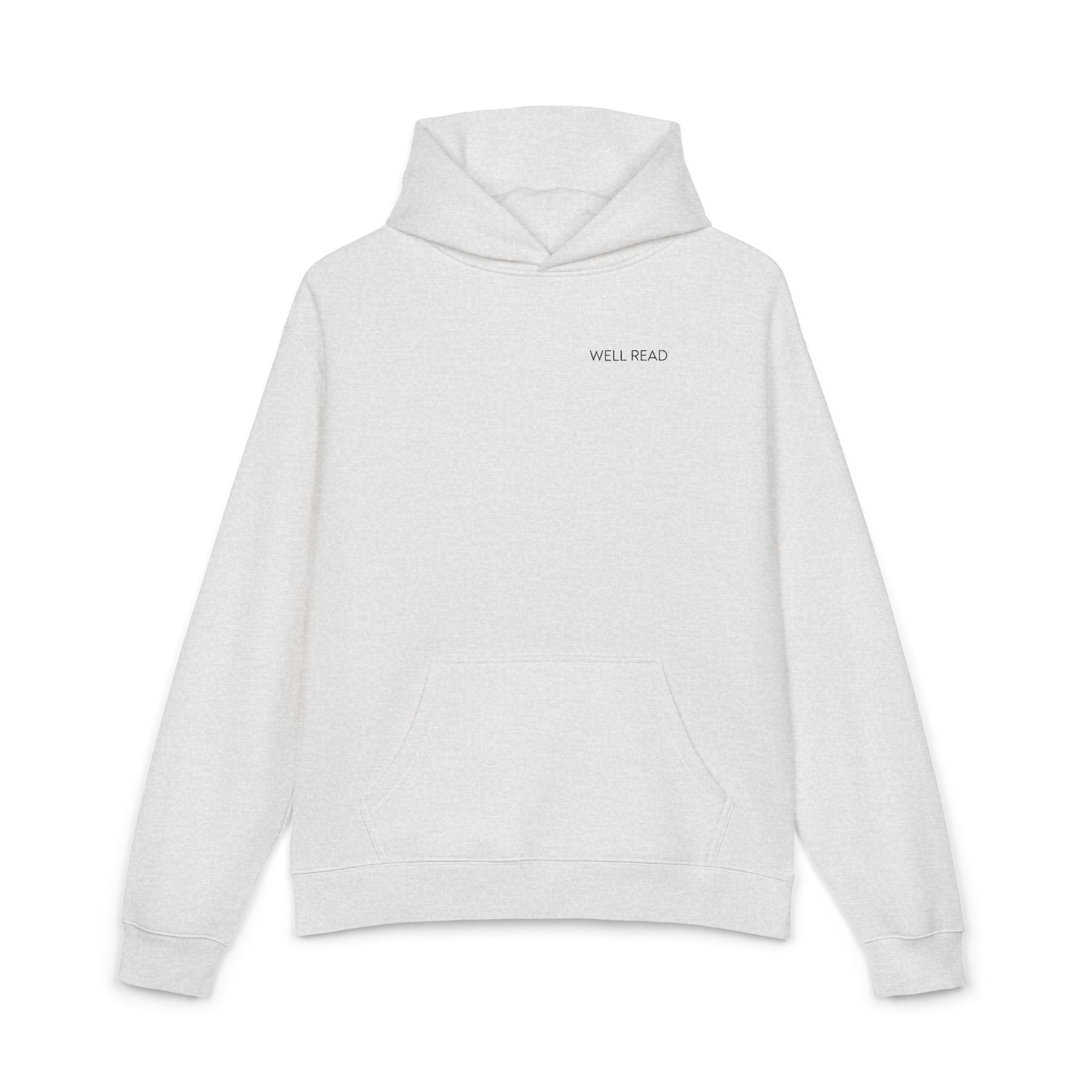 Well Read Hoodie - Light Gray