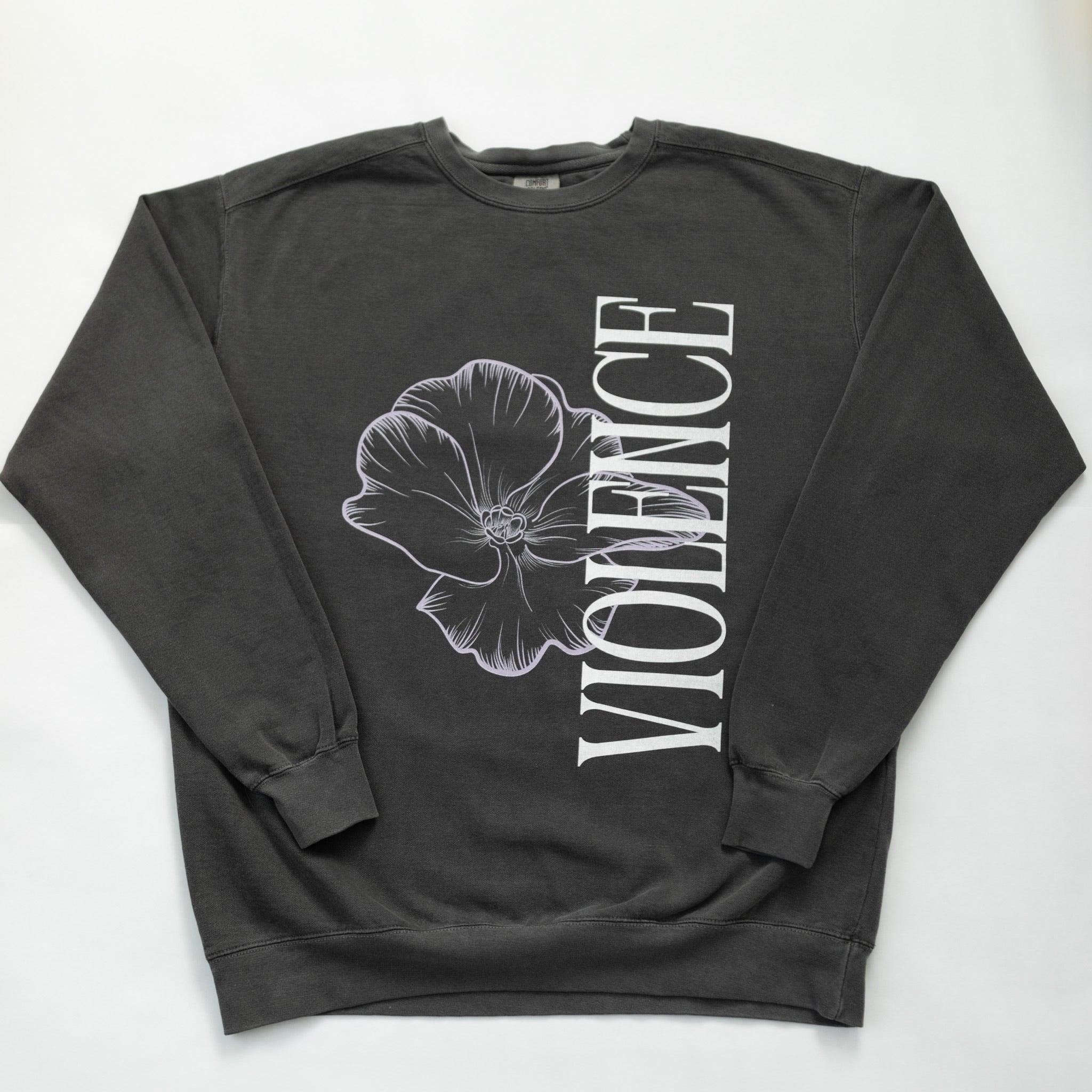 Violence COMFORT COLORS Crewneck
