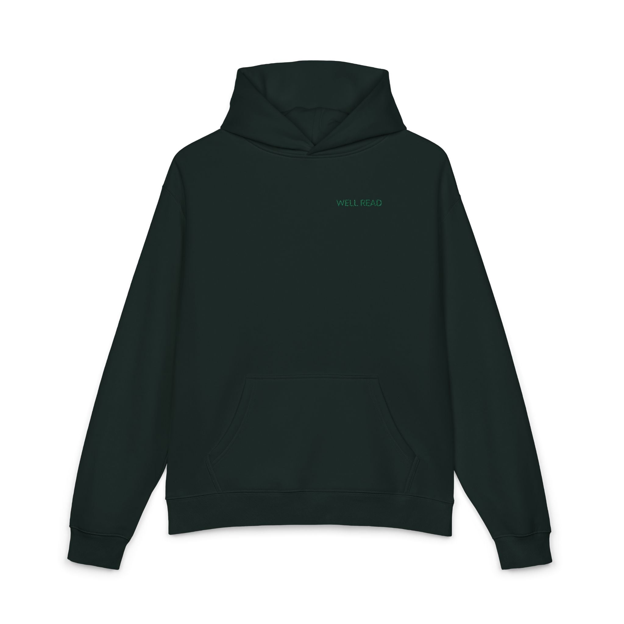 Well Read Hoodie - Pine Green