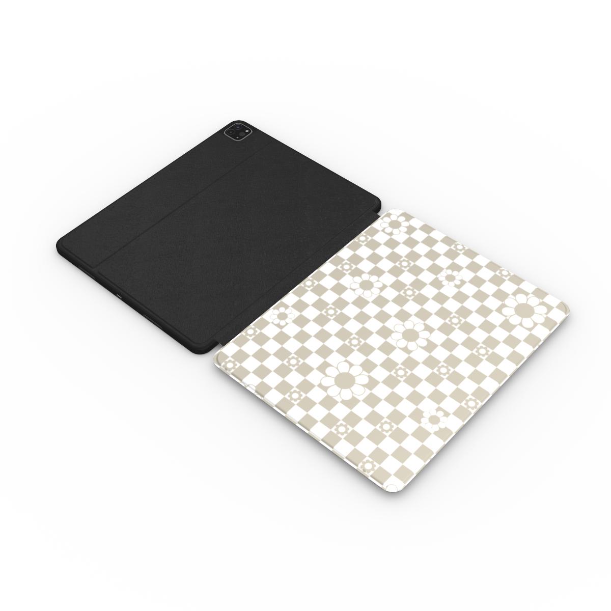 Checkered Floral - iPad Case