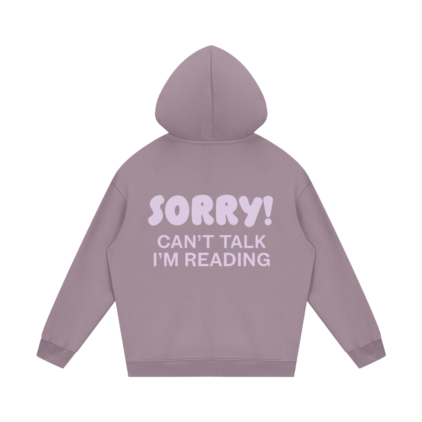 Sorry! Hoodie - Purple