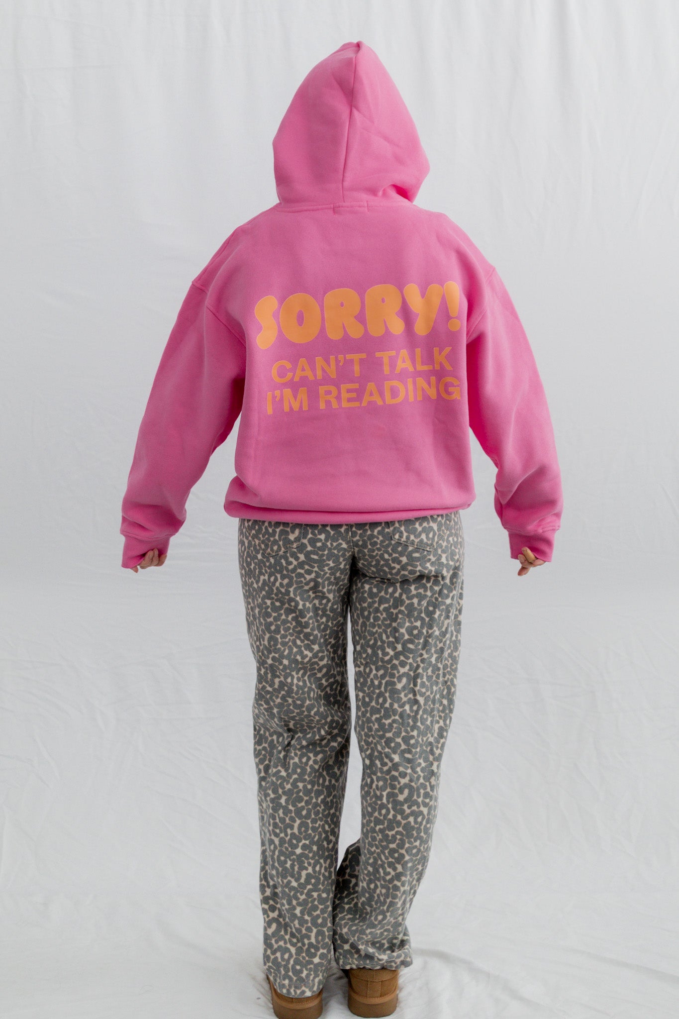 Sorry! Hoodie - Pink