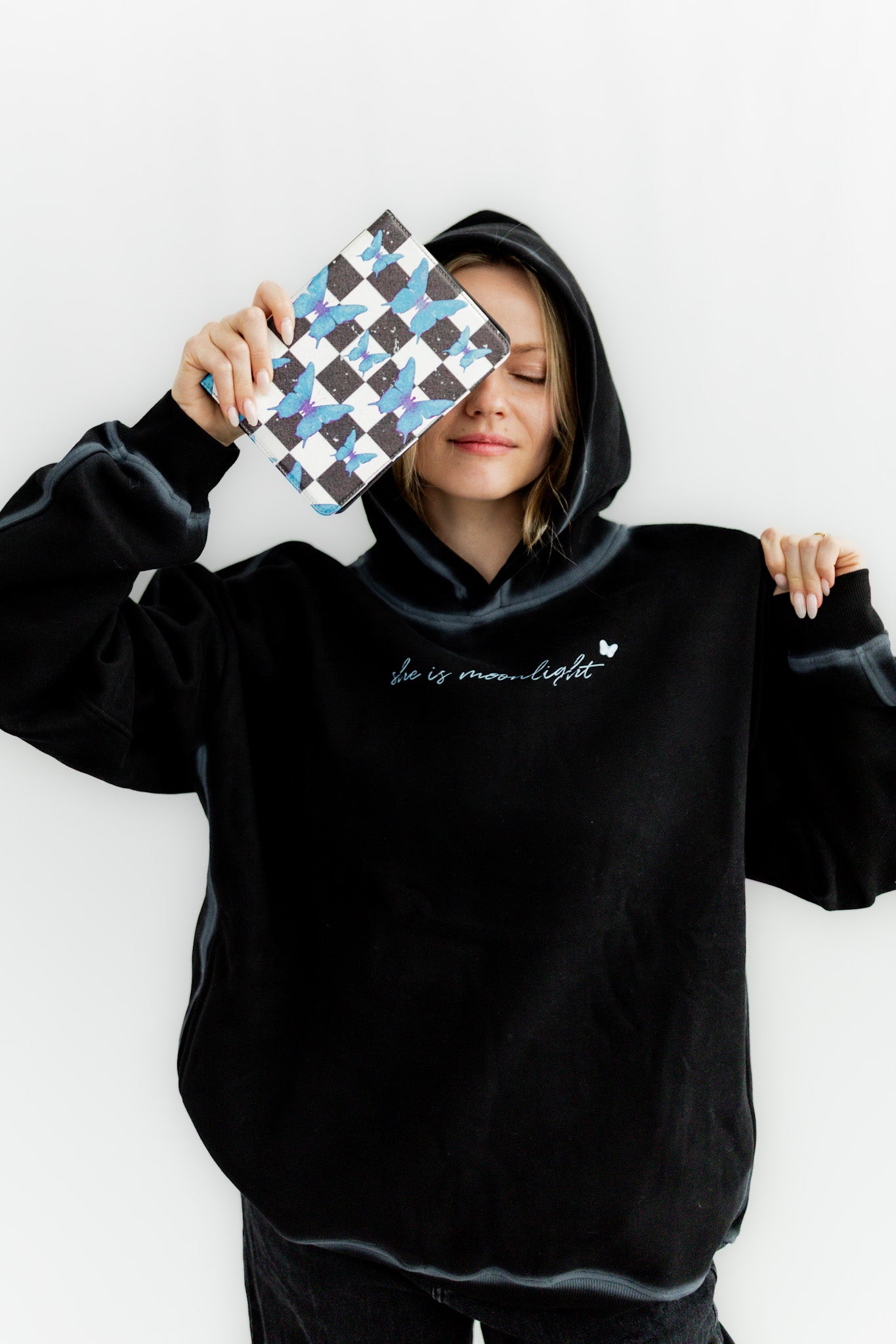【BLACK】Moon light hoodie Moonlight Hoodie