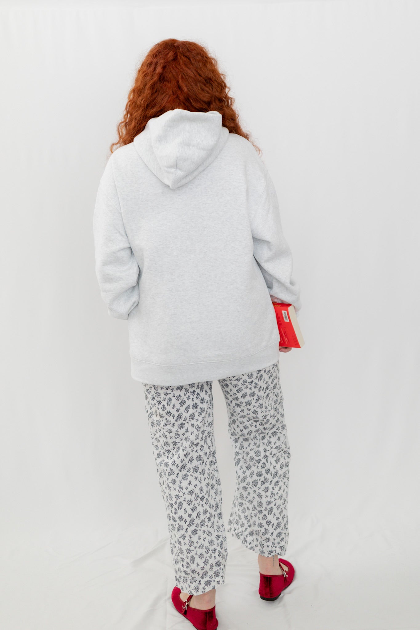 Well Read Hoodie - Light Gray