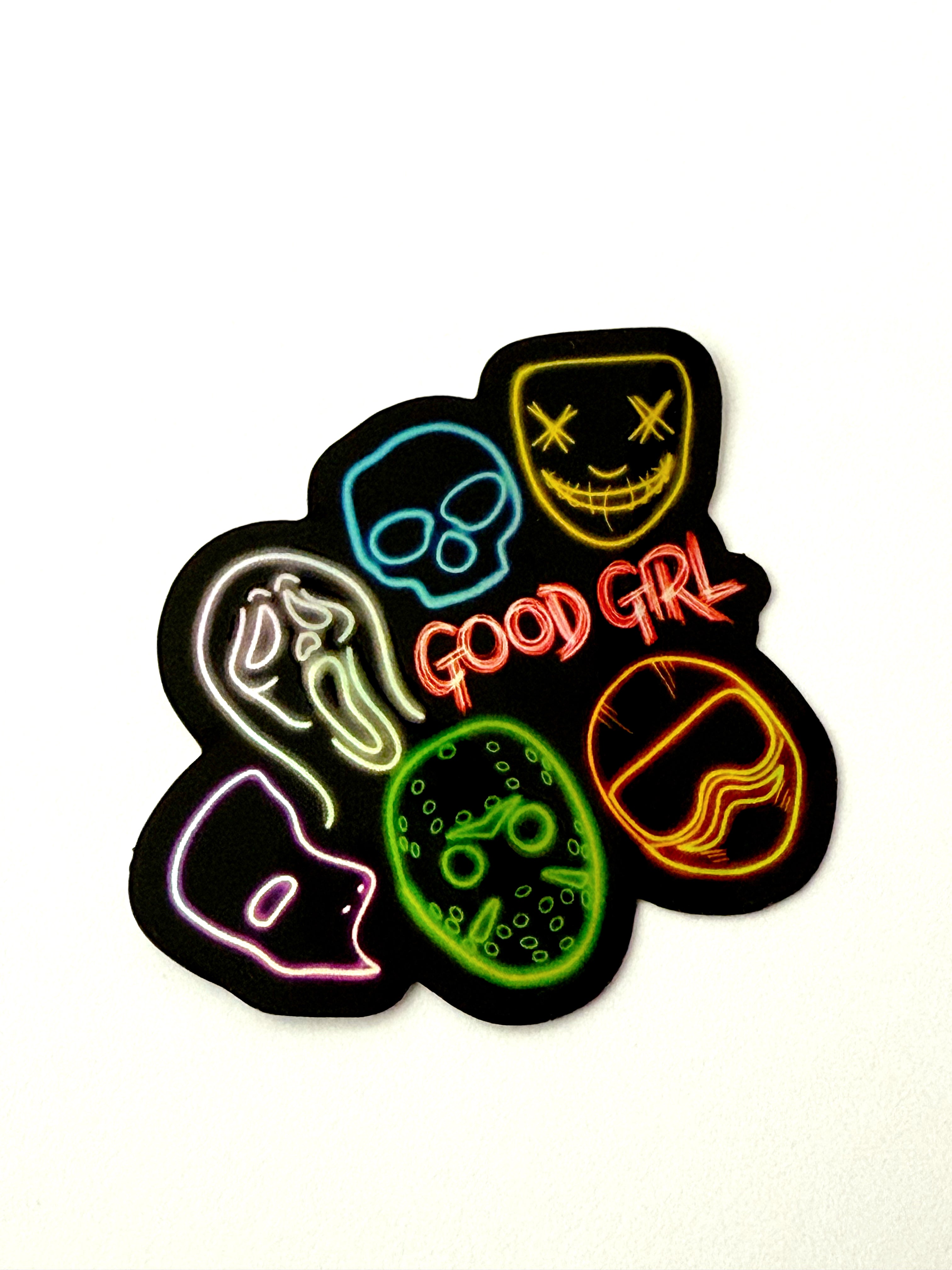Good Girl Masks Sticker